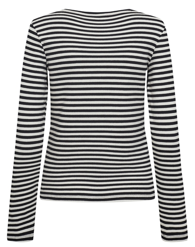  Nümph - NUMelany Langærmet Bluse - Caviar